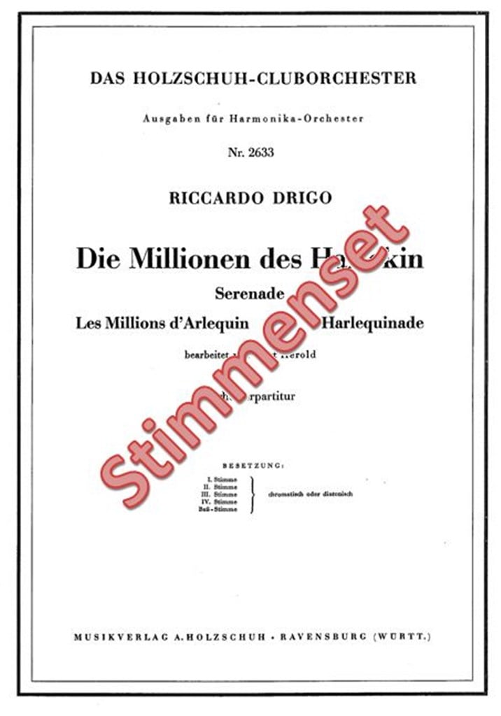 Die Millionen des Harlekin
